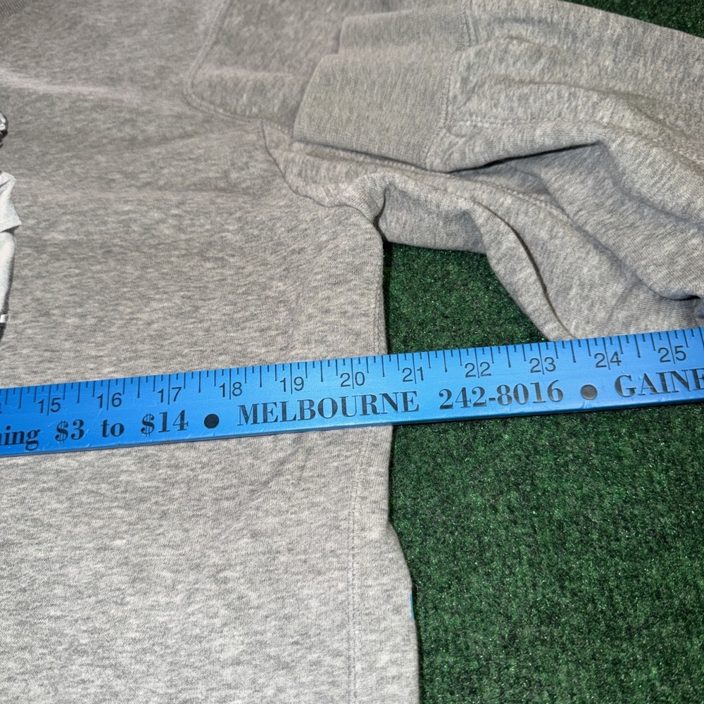 Vintage Nike Sweatshirt Mens L Grey Jordan Spike Lee Jumpman Best on Earth Mars - Picture 4 of 6